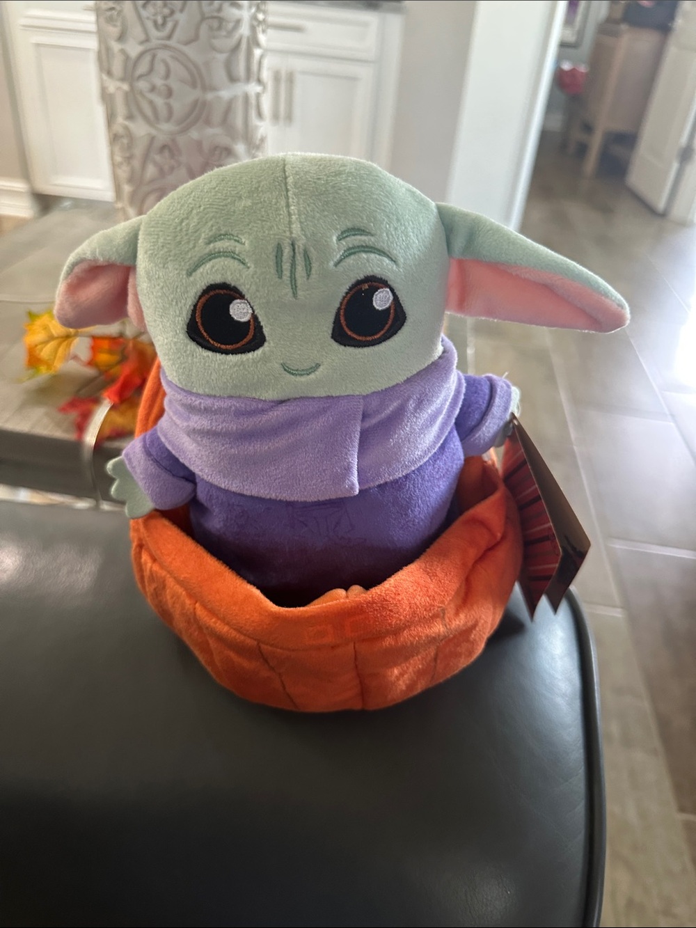 NEW Baby Yoda Plush Kids Costume Accessory - Green and Purple